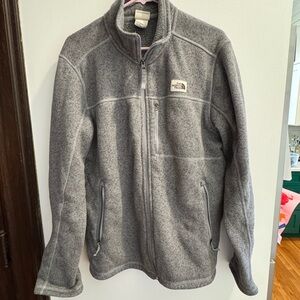 The North Face Charcoal Fleece Jacket